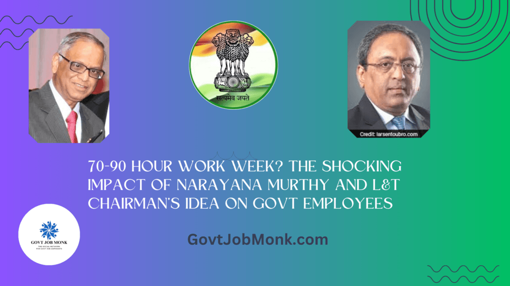 Narayan Murthy 70 hours work week
Work life balance
90 hours work week
L&T Chairman